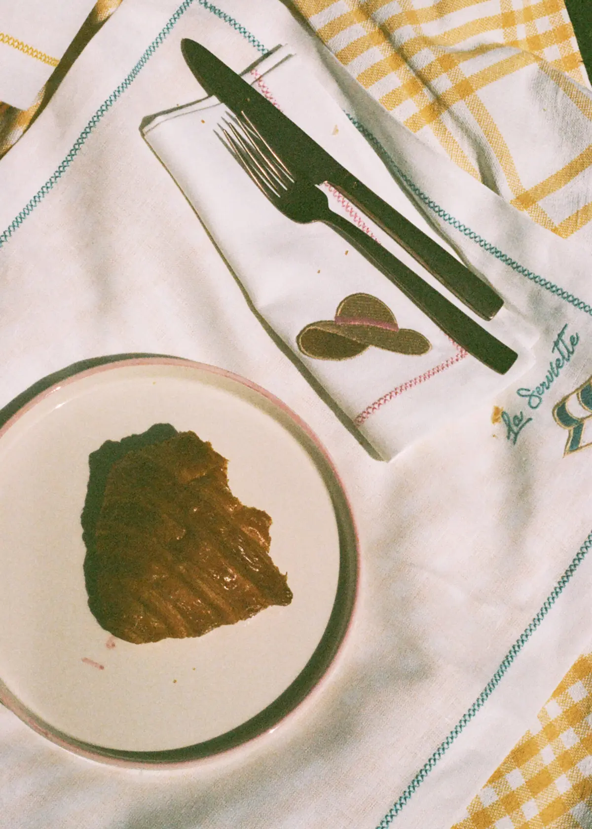 Linen Napkin "Le Chapeau"