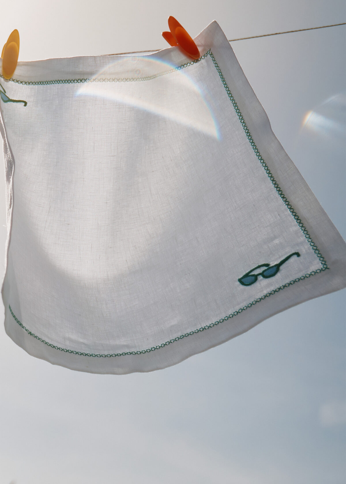 Linen Napkin "Les Lunettes de soleil"