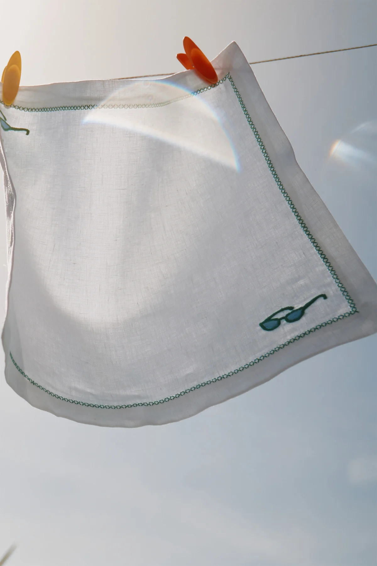 Linen Napkin "Les Lunettes de soleil"