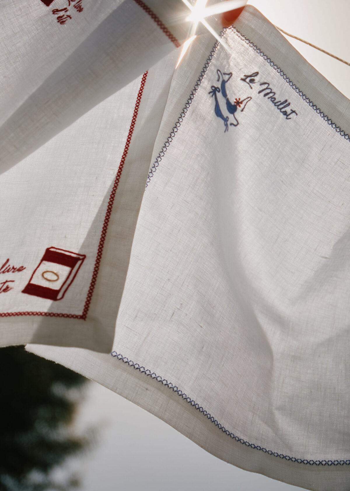 Linen Placemat "Le Maillot"